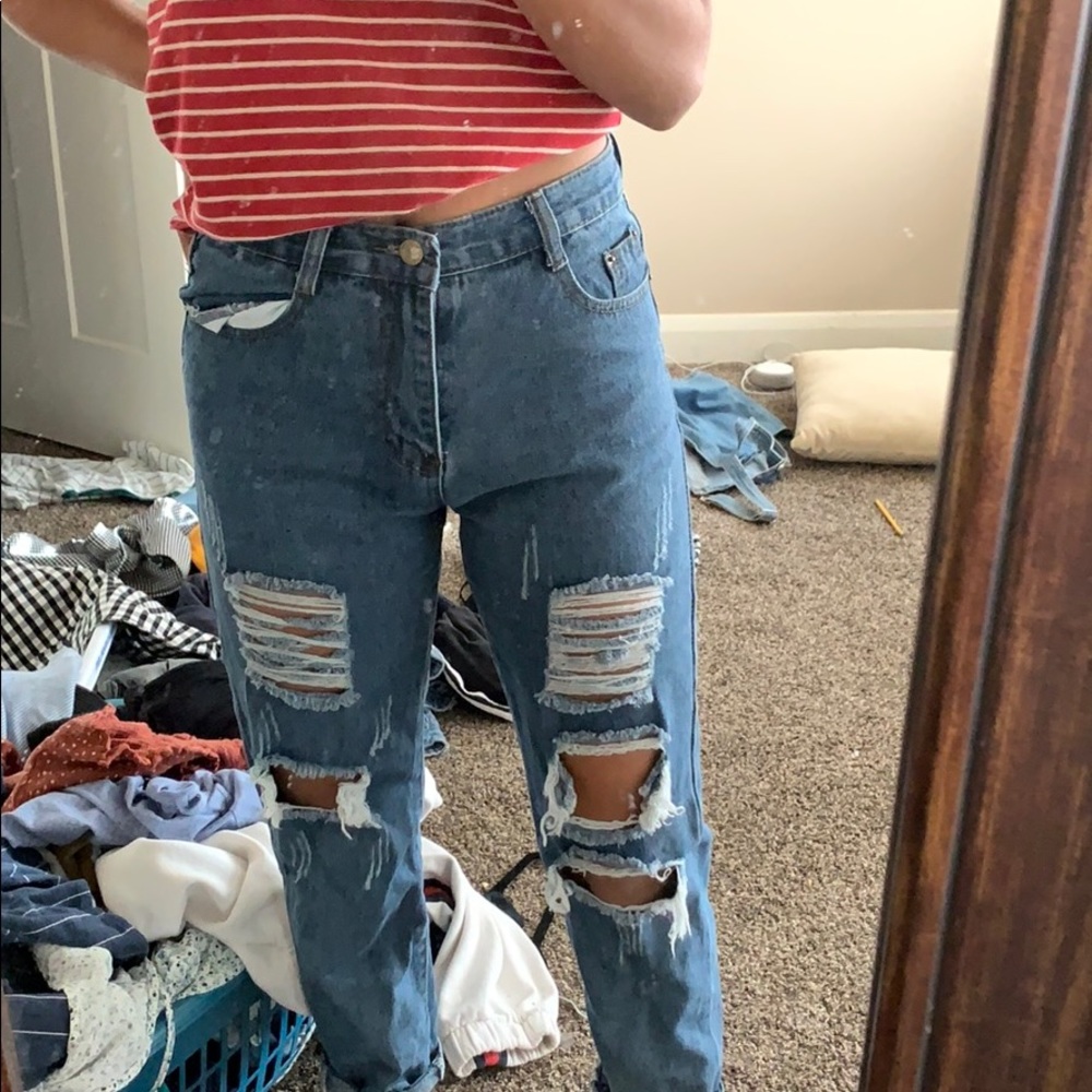 Ripped jeans